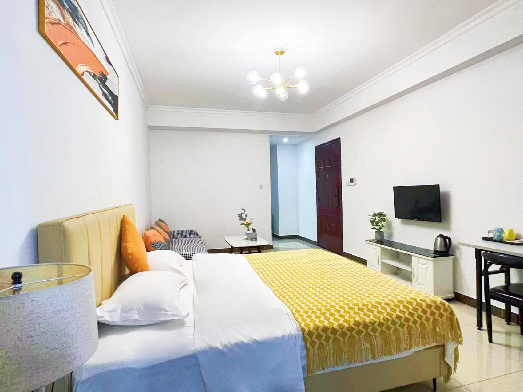 Pazhou Angda International Aparthotel Canton Fair Branch Zewnętrze zdjęcie
