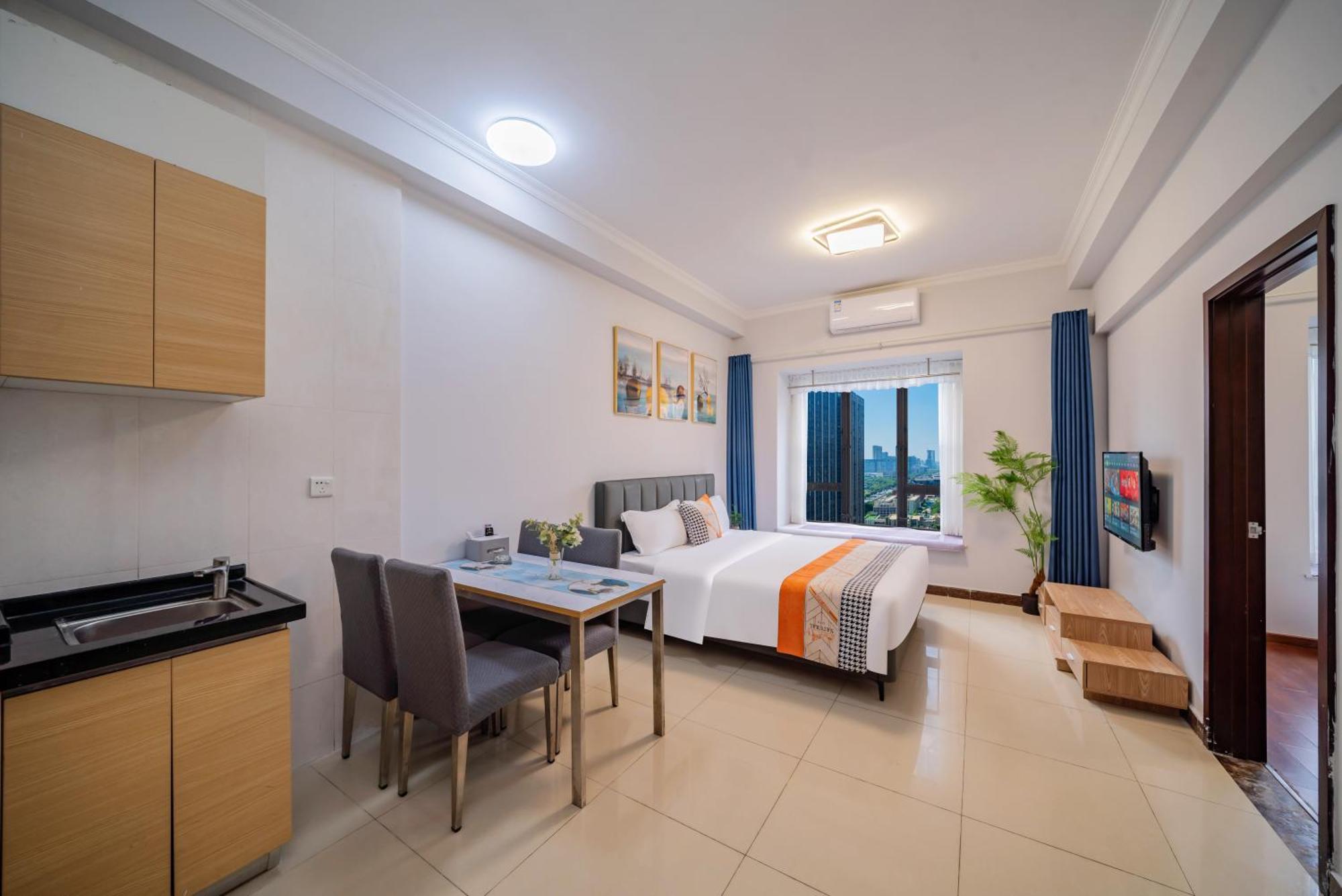 Pazhou Angda International Aparthotel Canton Fair Branch Zewnętrze zdjęcie
