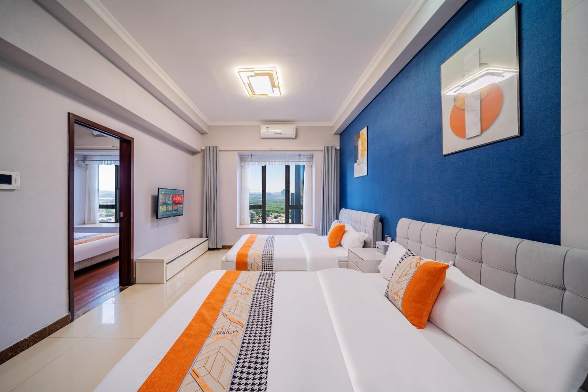 Pazhou Angda International Aparthotel Canton Fair Branch Zewnętrze zdjęcie