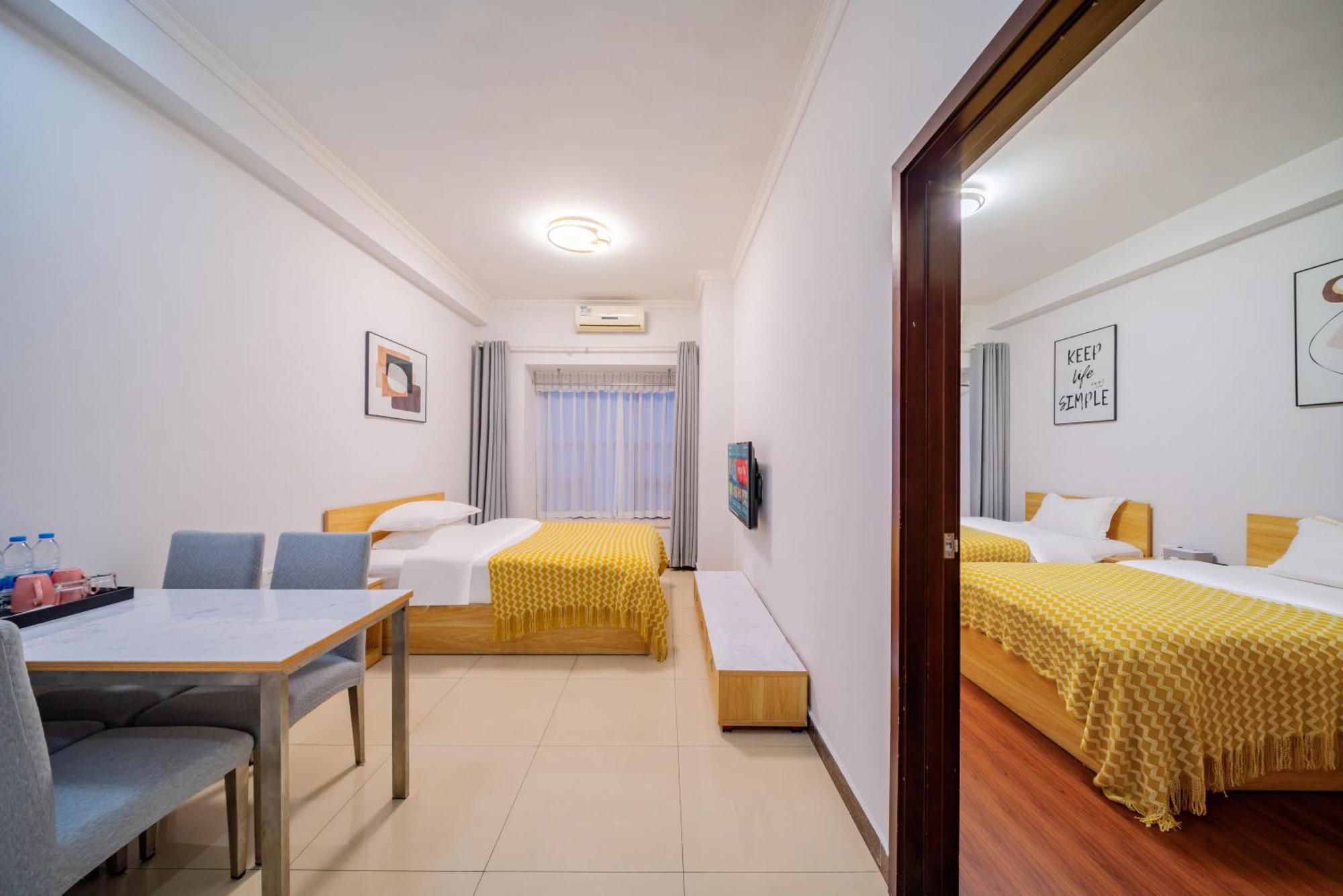 Pazhou Angda International Aparthotel Canton Fair Branch Zewnętrze zdjęcie