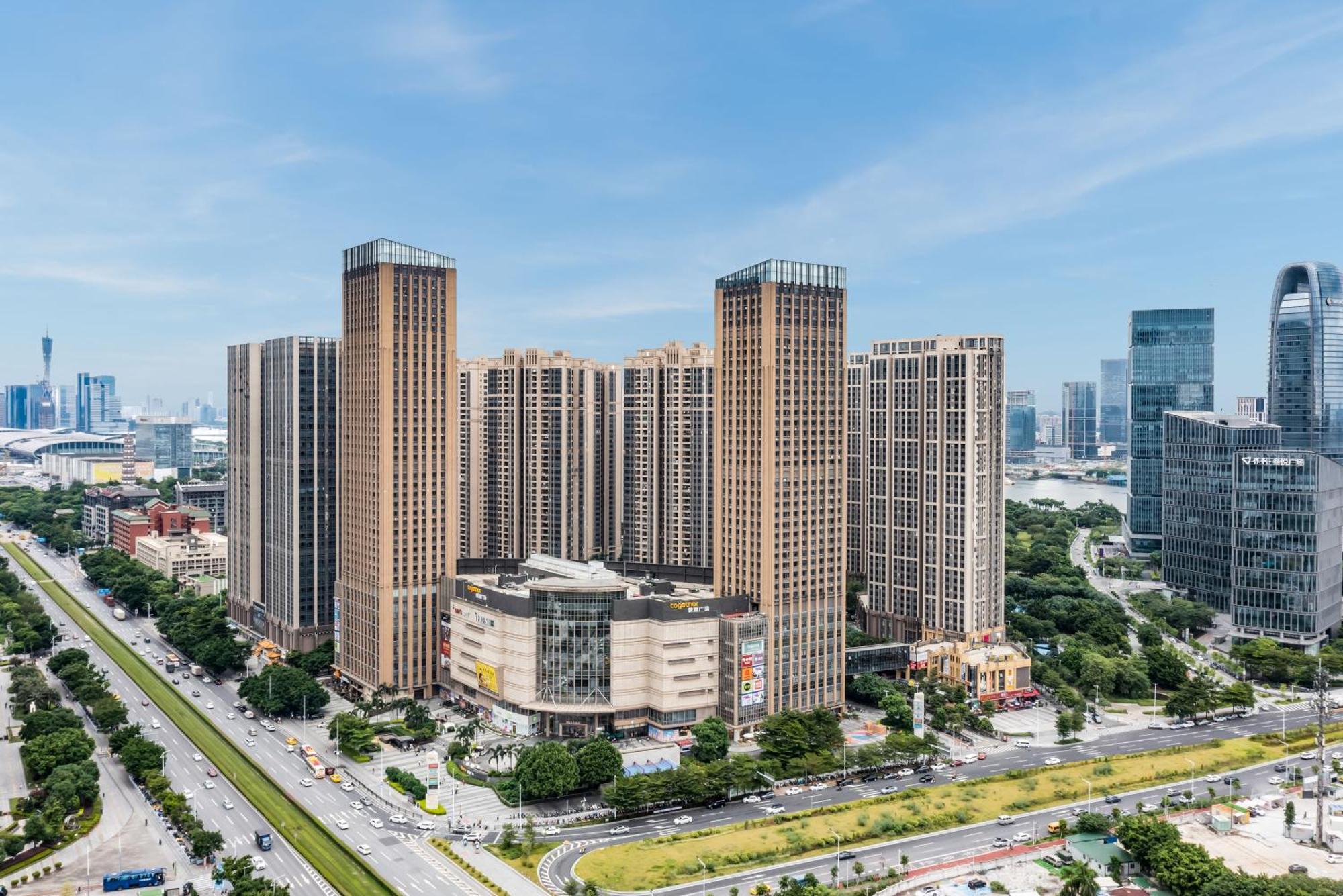 Pazhou Angda International Aparthotel Canton Fair Branch Zewnętrze zdjęcie