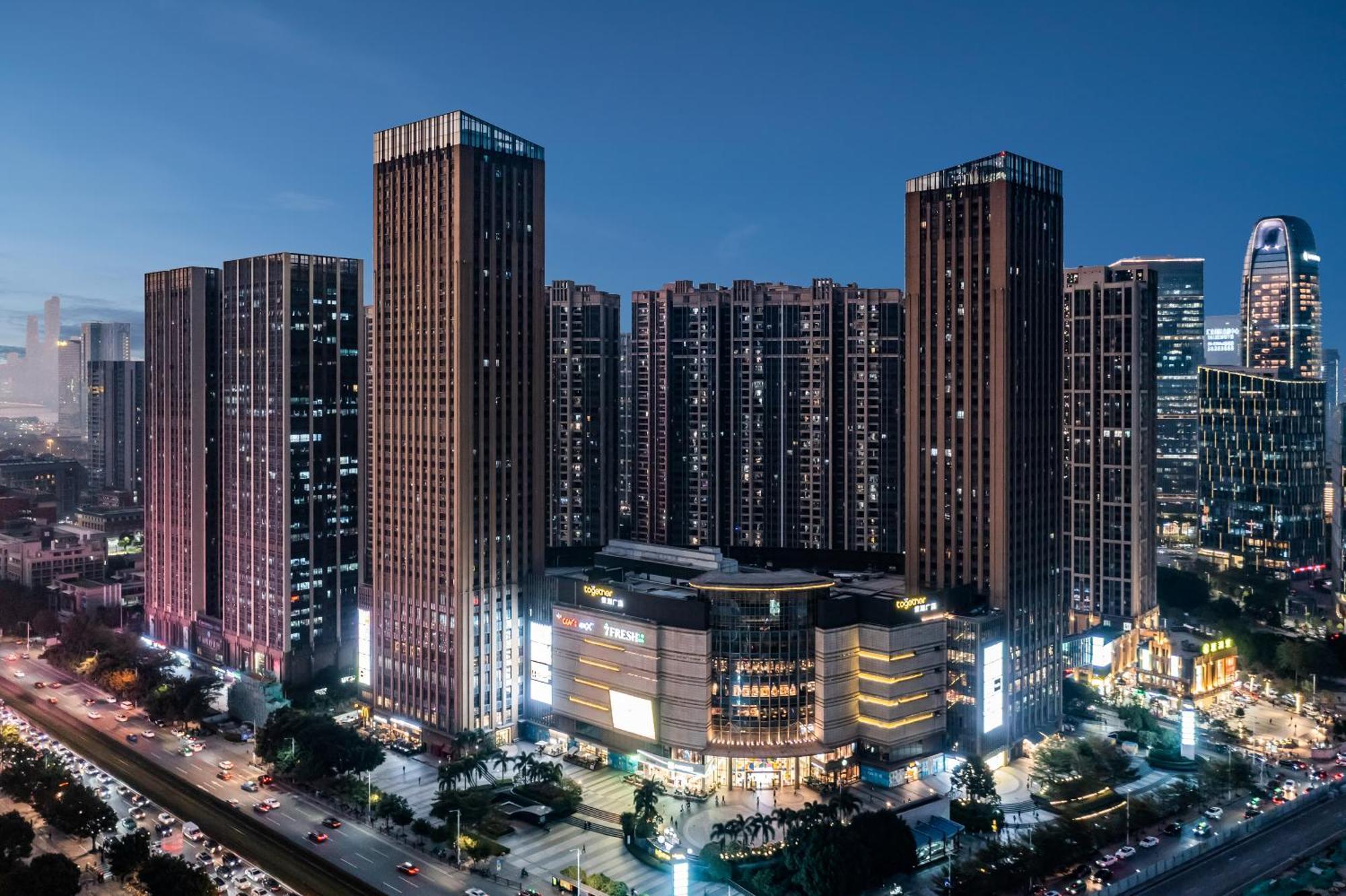 Pazhou Angda International Aparthotel Canton Fair Branch Zewnętrze zdjęcie