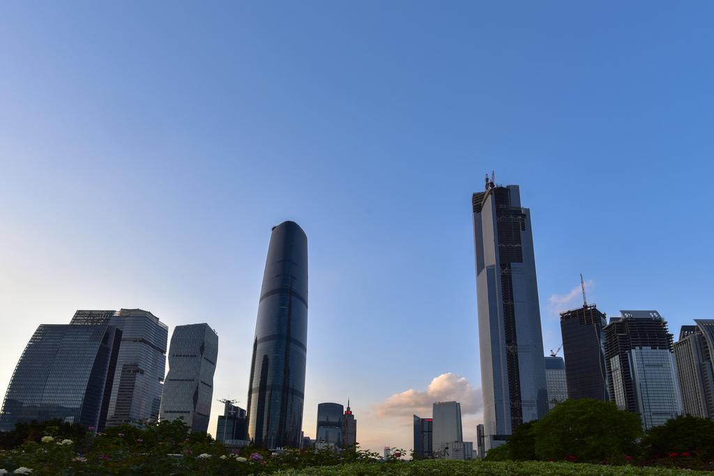 Pazhou Angda International Aparthotel Canton Fair Branch Zewnętrze zdjęcie