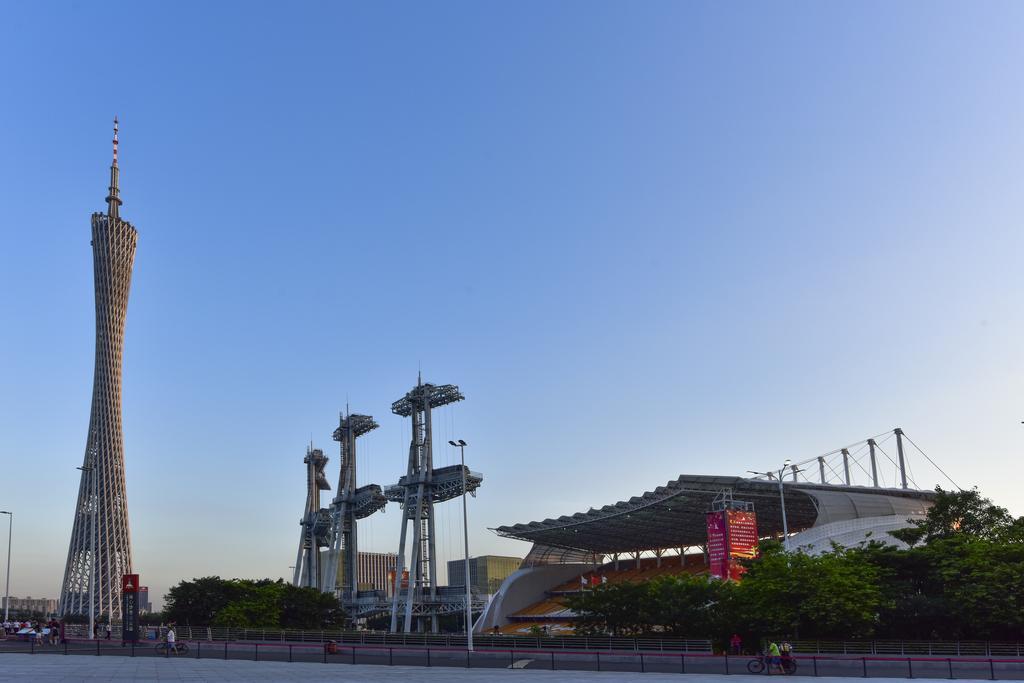 Pazhou Angda International Aparthotel Canton Fair Branch Zewnętrze zdjęcie