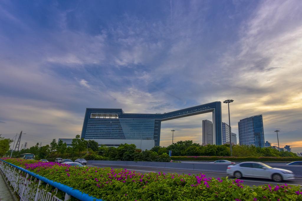 Pazhou Angda International Aparthotel Canton Fair Branch Zewnętrze zdjęcie